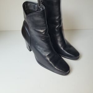 Enzo Angiolini Black Heeled Boots